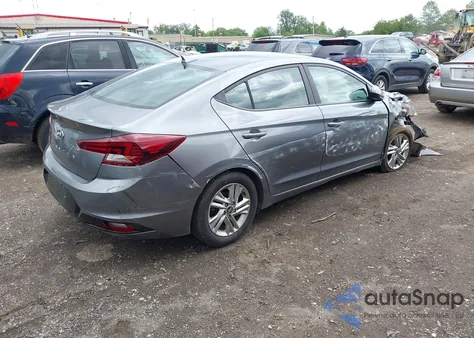 2019 Hyundai Elantra Sel z USA, uszkodzony, nr VIN 5NPD84LF7KH422483